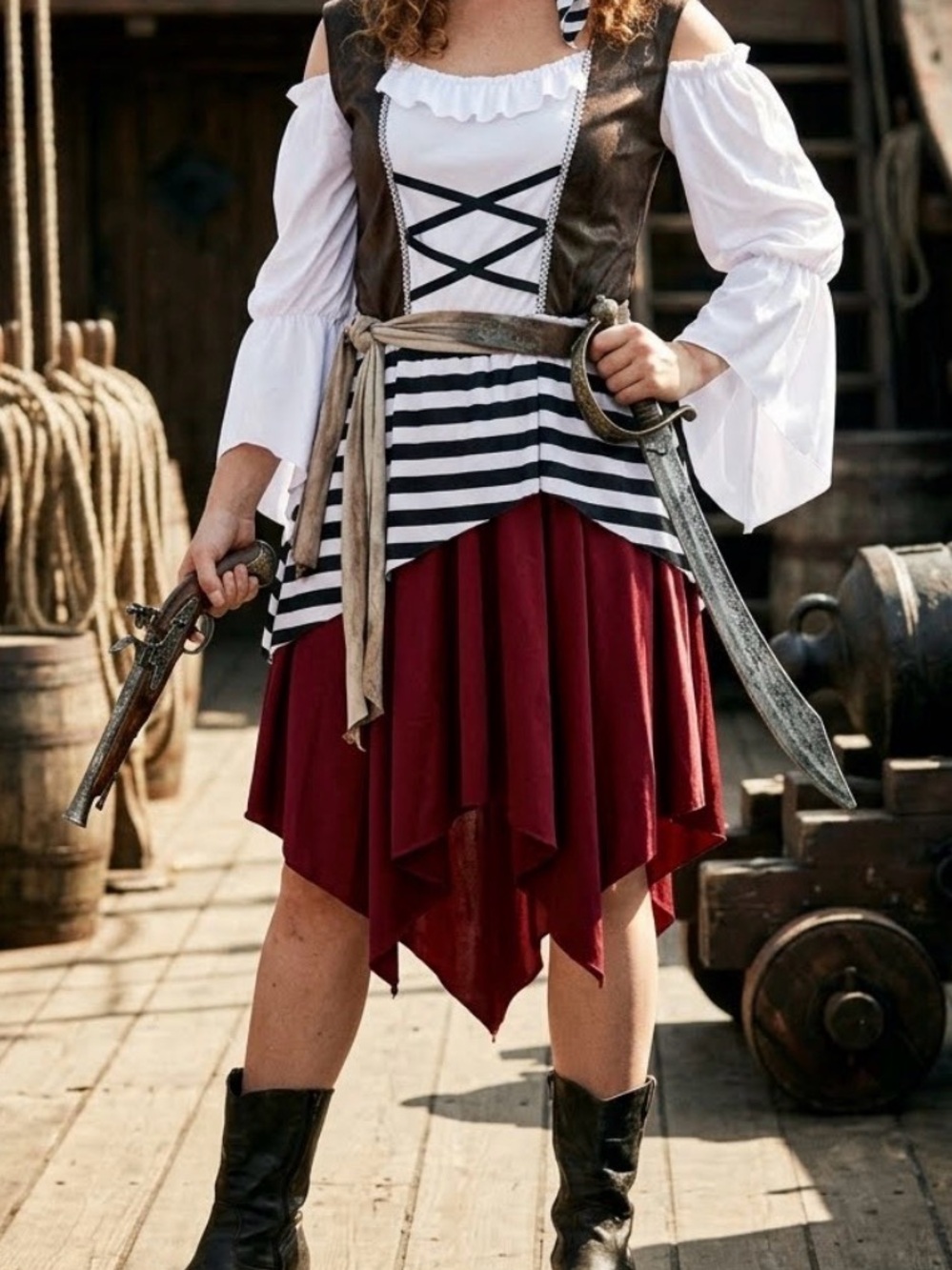Women’s costume ( belt not included ) pirate